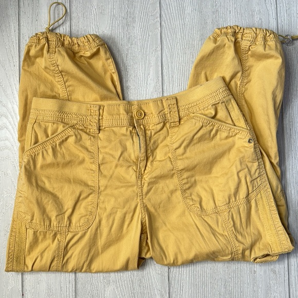 Golden yellow Cargo pants size 6, Style & Co. - Picture 5 of 10